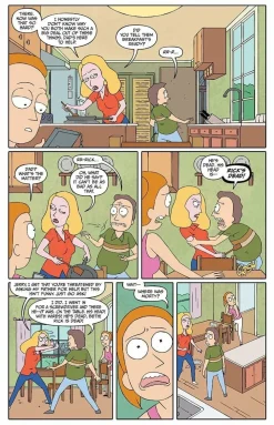 Rick and Morty - Book Two Deluxe Edition Hardcover Book (INT SALES ONLY)
