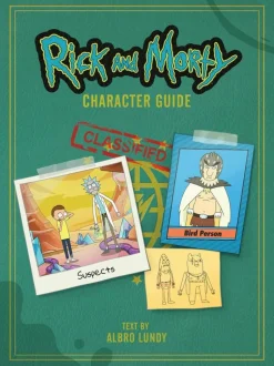 Rick and Morty - Character Guide Hardcover Book