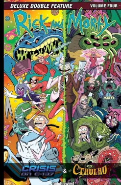 Rick and Morty - Deluxe Double Feature Volume 04 Hardcover Book