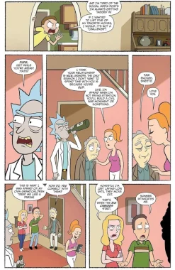 Rick and Morty - Deluxe Double Feature Volume 02 Hardcover Book