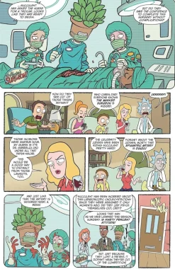 Rick and Morty - Deluxe Double Feature Volume 02 Hardcover Book