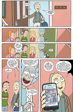 Rick and Morty - Deluxe Double Feature Volume 02 Hardcover Book