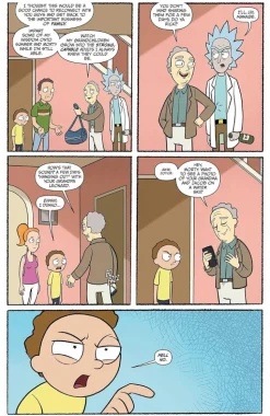 Rick and Morty - Deluxe Double Feature Volume 02 Hardcover Book