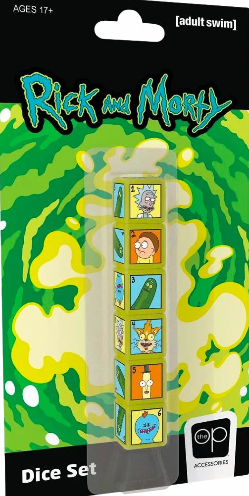 Rick and Morty - Dice Set (6 Pieces)