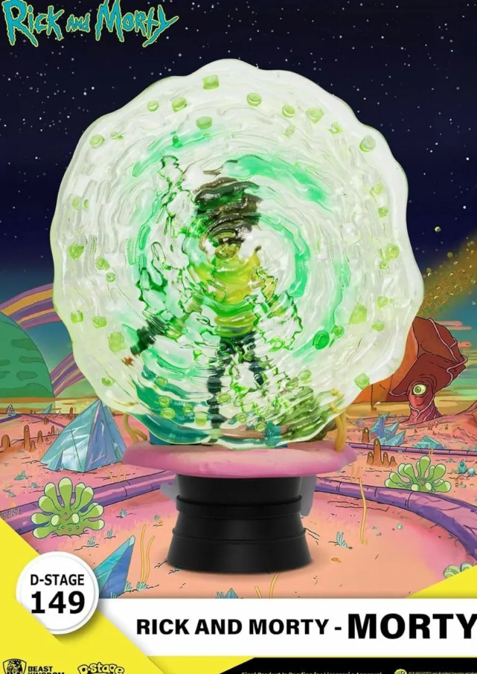 Rick and Morty - Morty D-Stage 6" PVC Diorama Statue