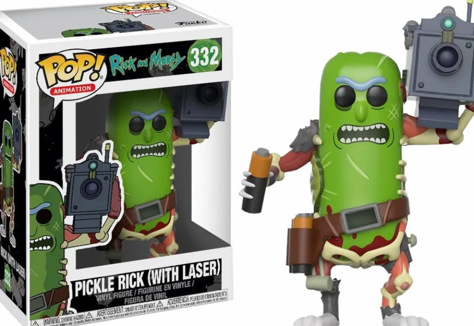 Rick and Morty - Pickle Rick with Laser Pop! Vinyl Figure