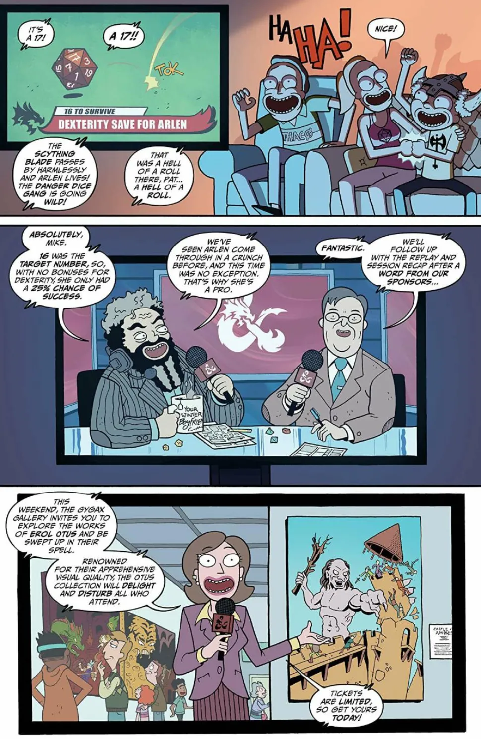 Rick and Morty - Rick & Morty vs Dungeons & Dragons II Painscape Trade Paperback Book