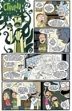 Rick and Morty - Rick and Morty vs. Cthulhu Trade Paperback Book