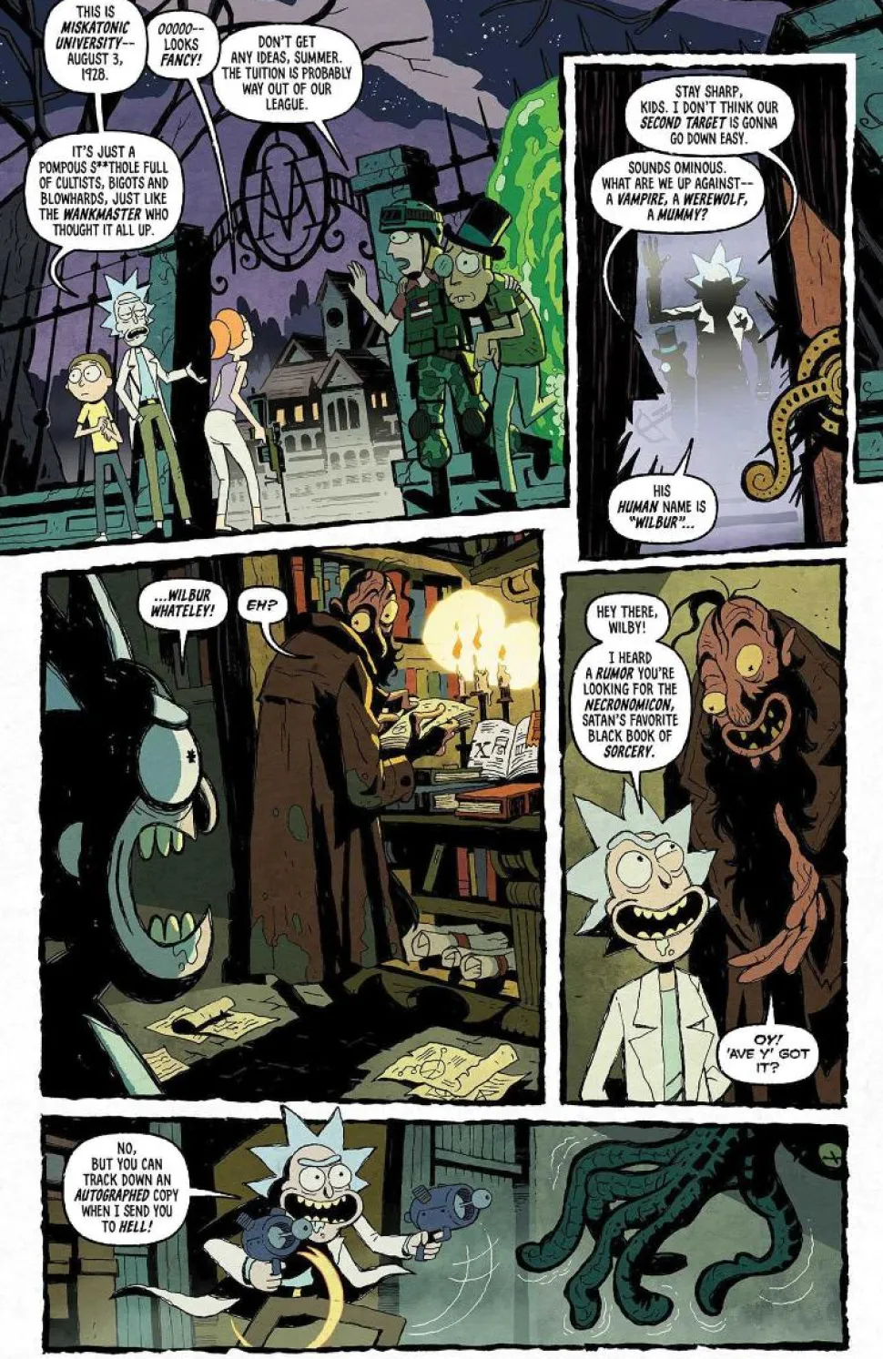 Rick and Morty - Rick and Morty vs. Cthulhu Trade Paperback Book