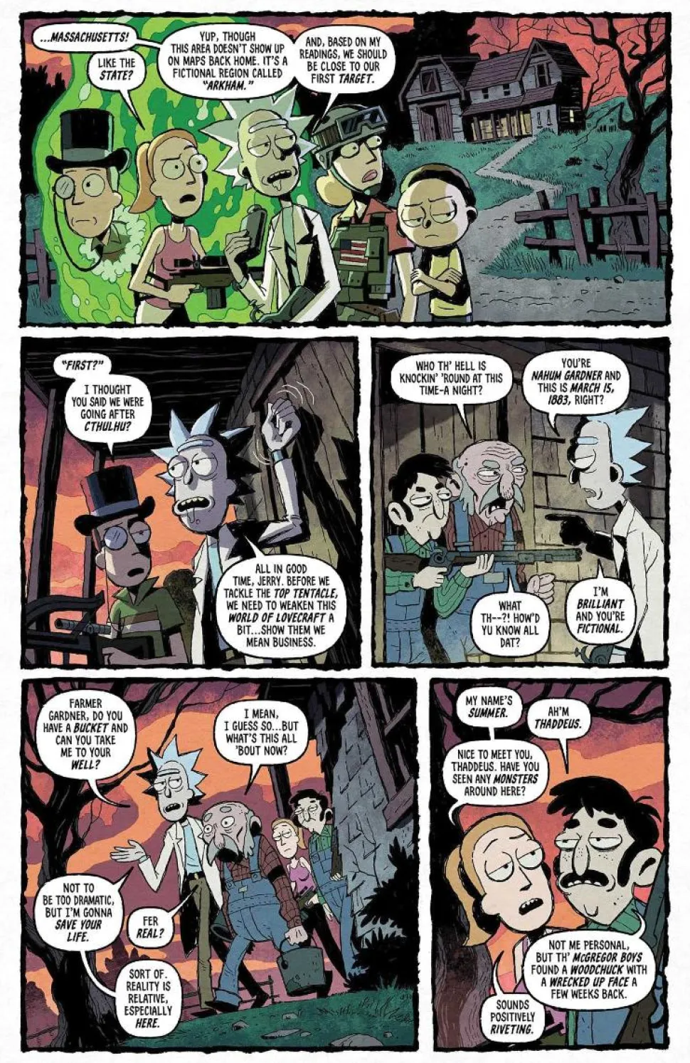 Rick and Morty - Rick and Morty vs. Cthulhu Trade Paperback Book