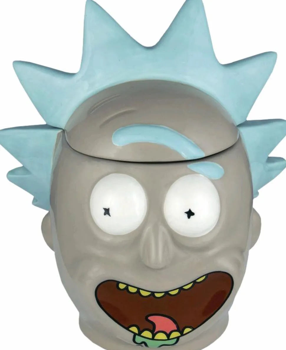 Rick and Morty - Rick 3D Mug with Lid