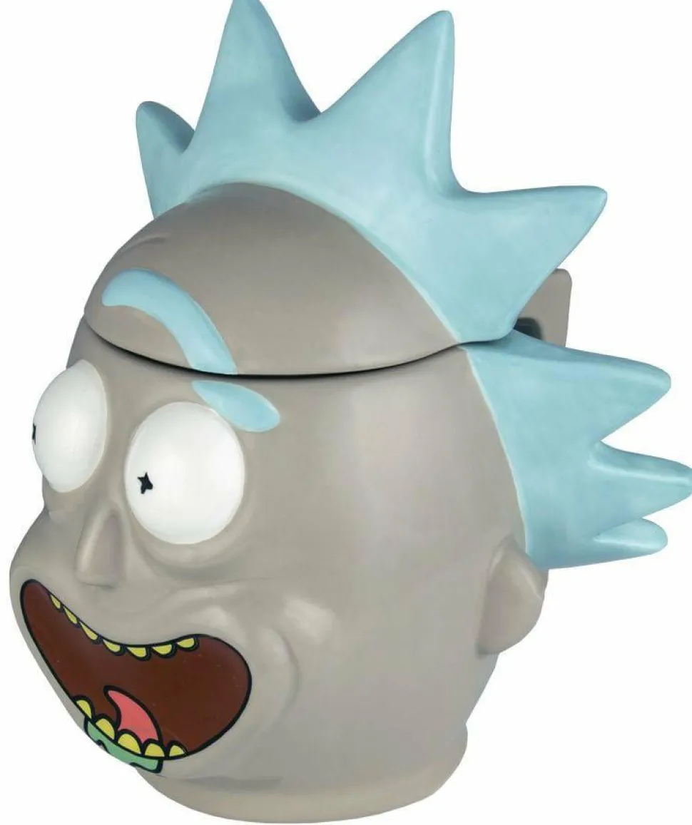 Rick and Morty - Rick 3D Mug with Lid