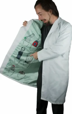 Rick and Morty - Rick Lab Coat Replica (One Size Fits Most)