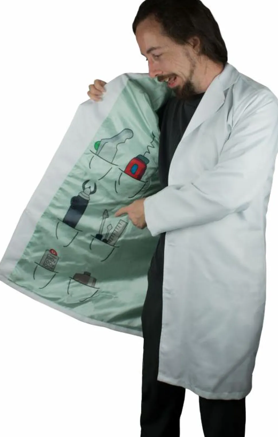 Rick and Morty - Rick Lab Coat Replica (One Size Fits Most)