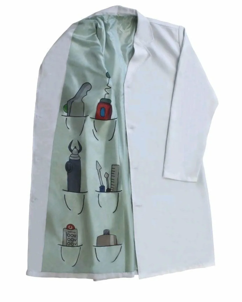 Rick and Morty - Rick Lab Coat Replica (One Size Fits Most)