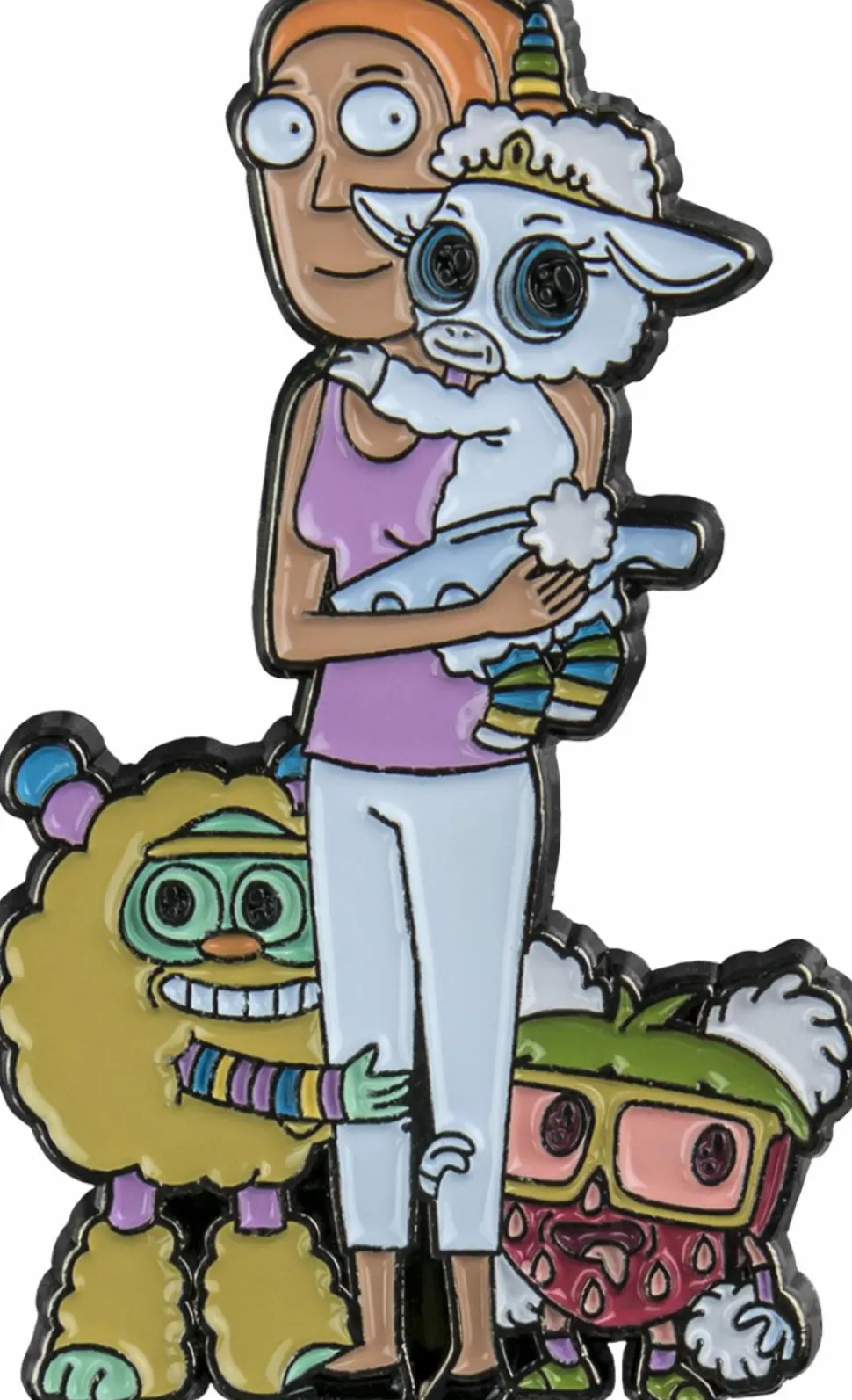 Rick and Morty - Summer & Friends Enamel Pin
