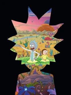 Rick and Morty - The Art of Rick and Morty Volume 02 Deluxe Edition Hardcover Book