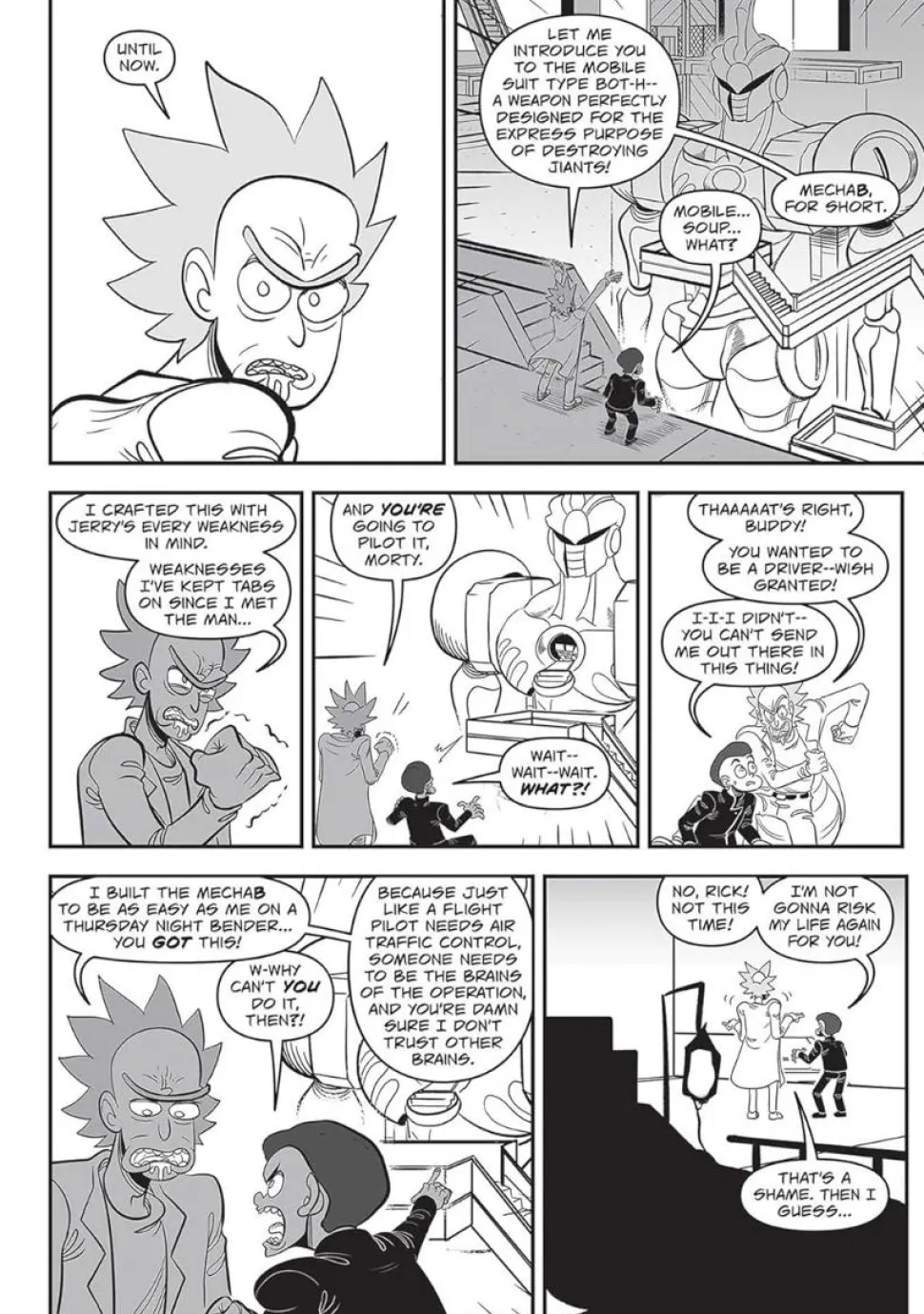 Rick and Morty - The Manga Volume 01 Paperback Book