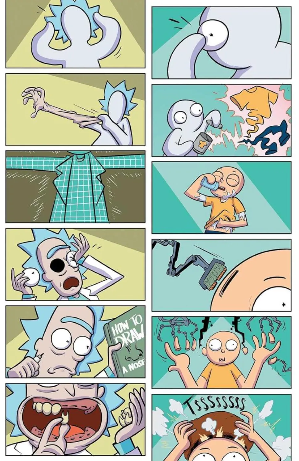 Rick and Morty - The Space Shake Saga Part 01 Trade Paperback Book