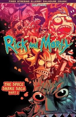 Rick and Morty - The Space Shake Saga Part 2 Trade Paperback Book