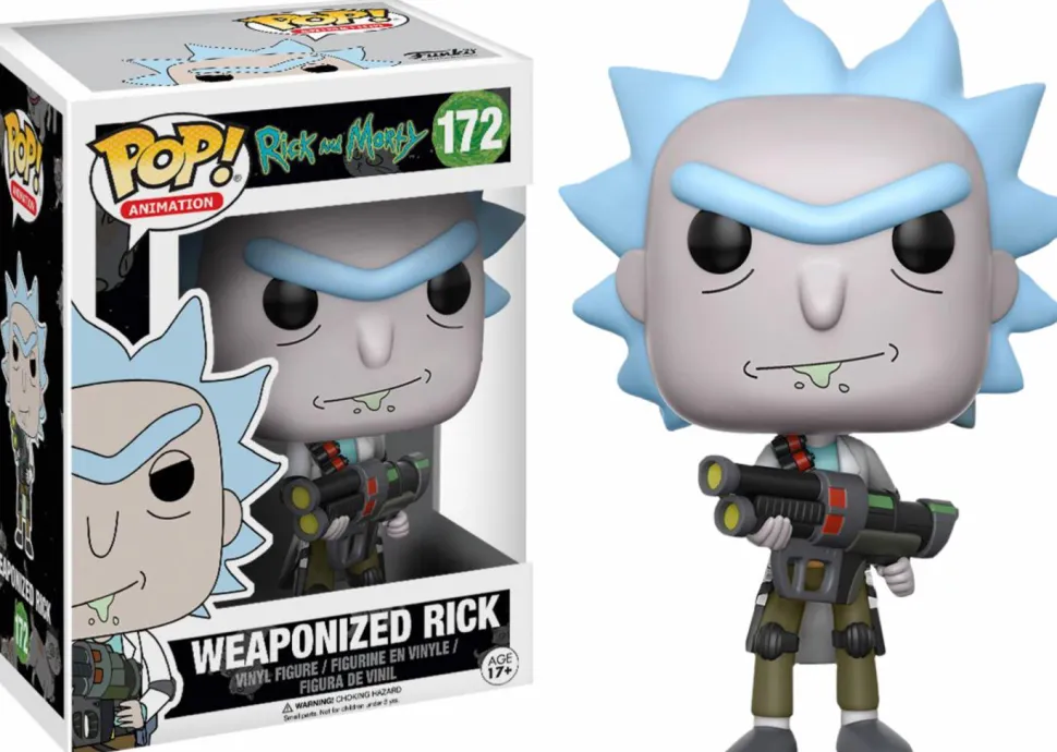 Rick and Morty - Weaponized Rick Pop! Vinyl Figure