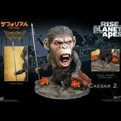 Rise of the Planet of the Apes - Caesar (Spear Version) Defo-Real 6” Vinyl Statue
