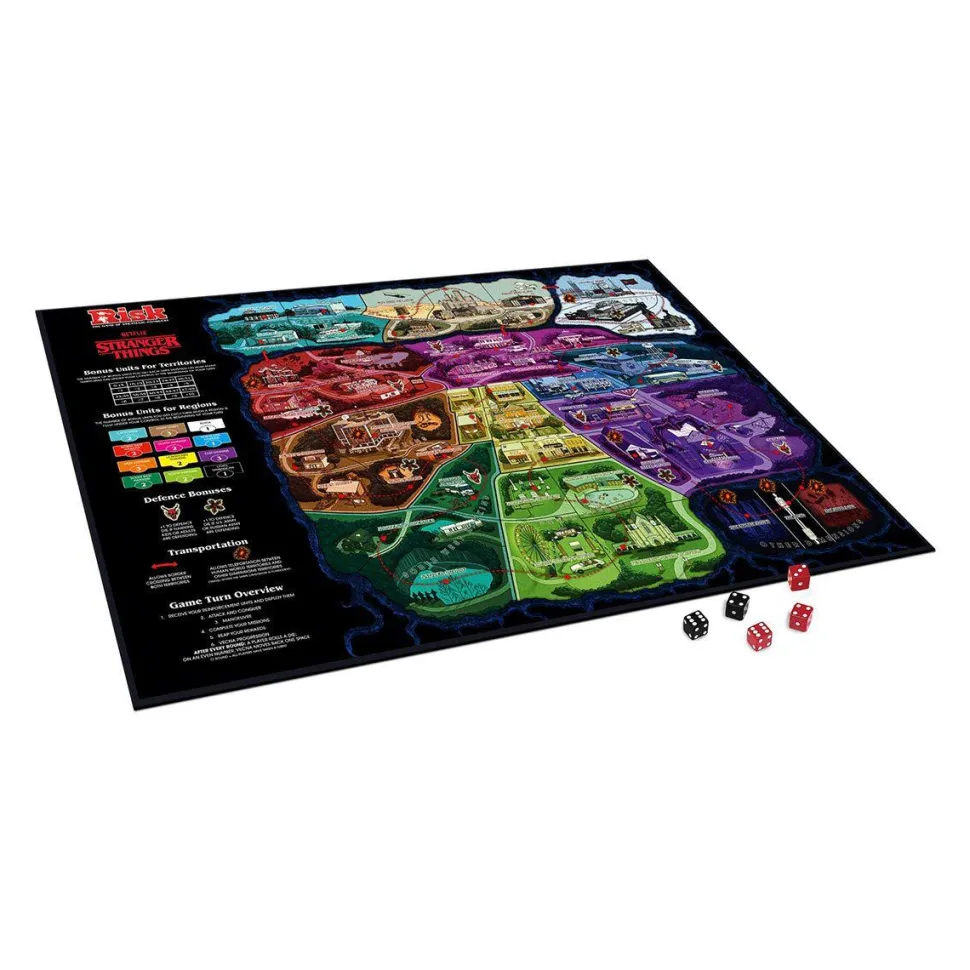 Risk - Stranger Things Edition Board Game