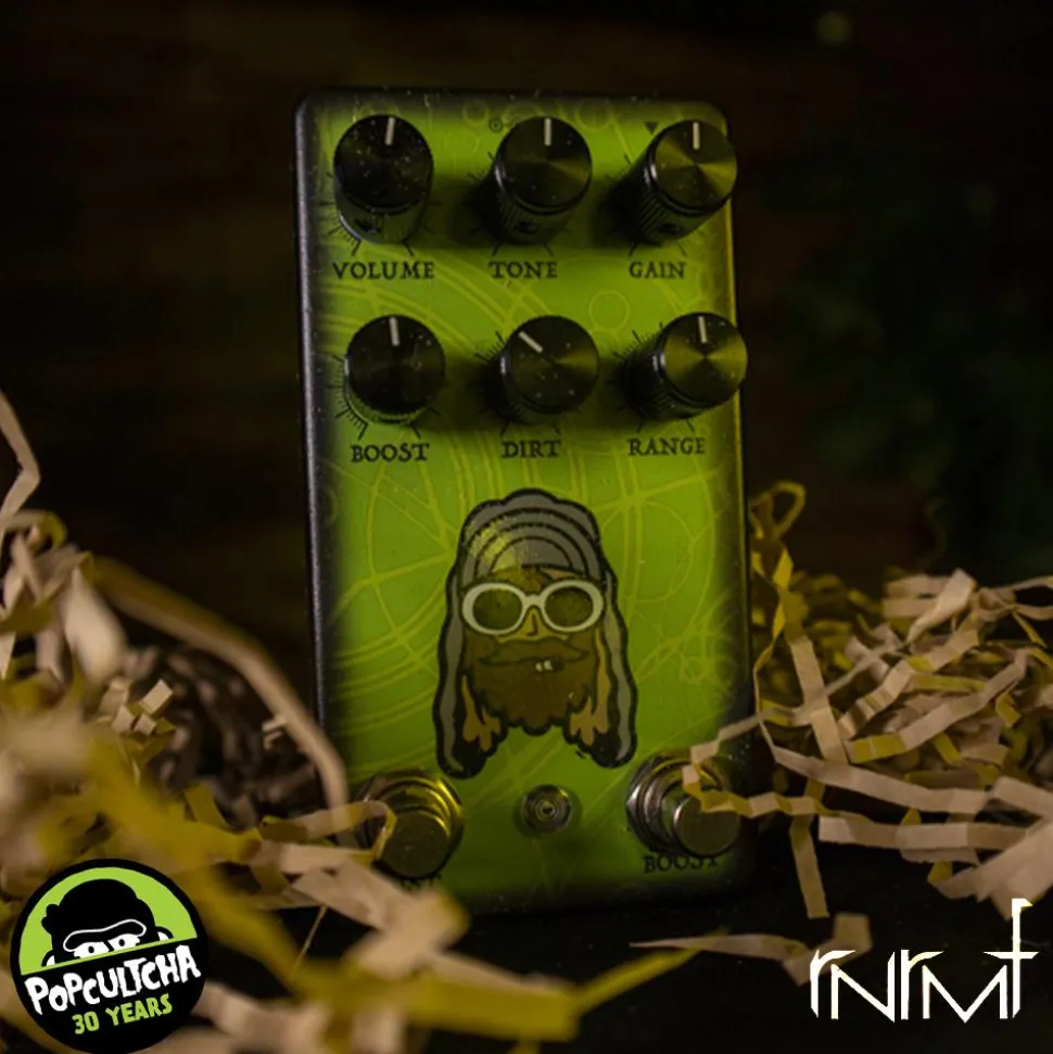 rnrmf x Popcultcha Records - Bigfoot Drive Guitar Pedal (Popcultcha Exclusive)