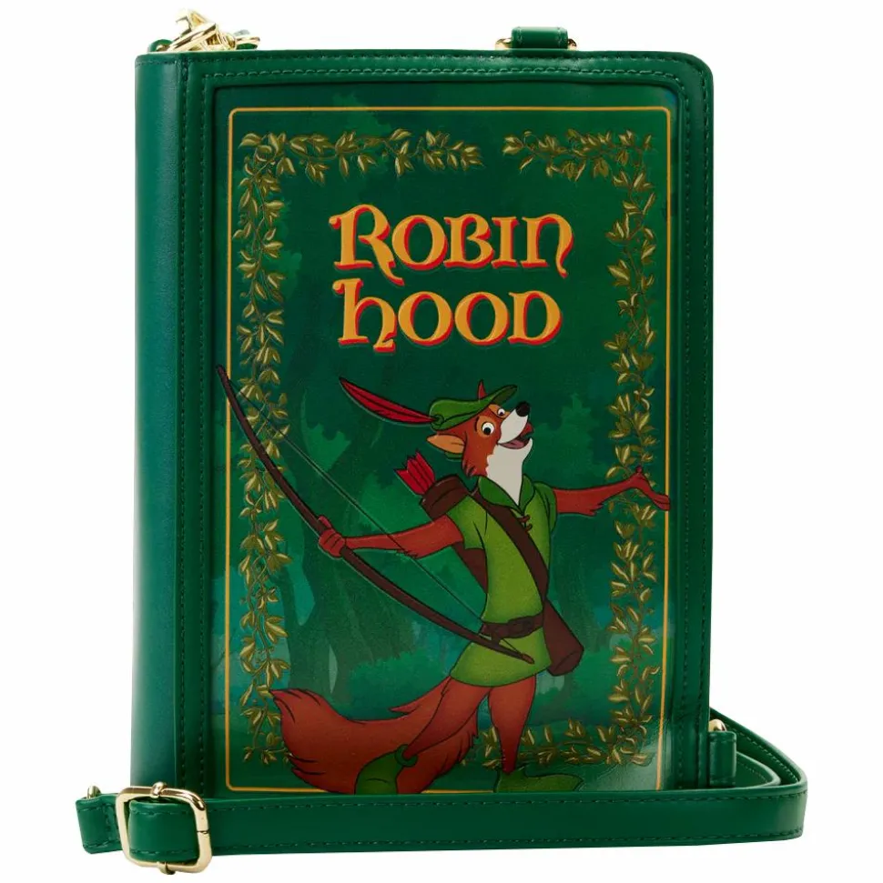 Robin Hood (1973) - Book 6” Faux Leather Convertible Crossbody Bag