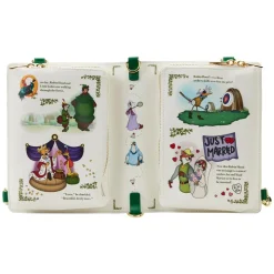 Robin Hood (1973) - Book 6” Faux Leather Convertible Crossbody Bag