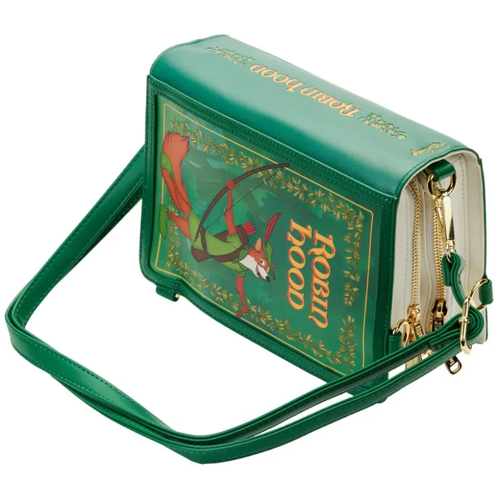 Robin Hood (1973) - Book 6” Faux Leather Convertible Crossbody Bag