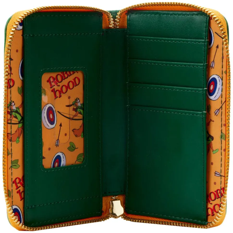 Robin Hood (1973) - Book 4” Faux Leather Zip-Around Wallet