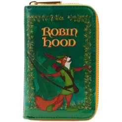 Robin Hood (1973) - Book 4” Faux Leather Zip-Around Wallet