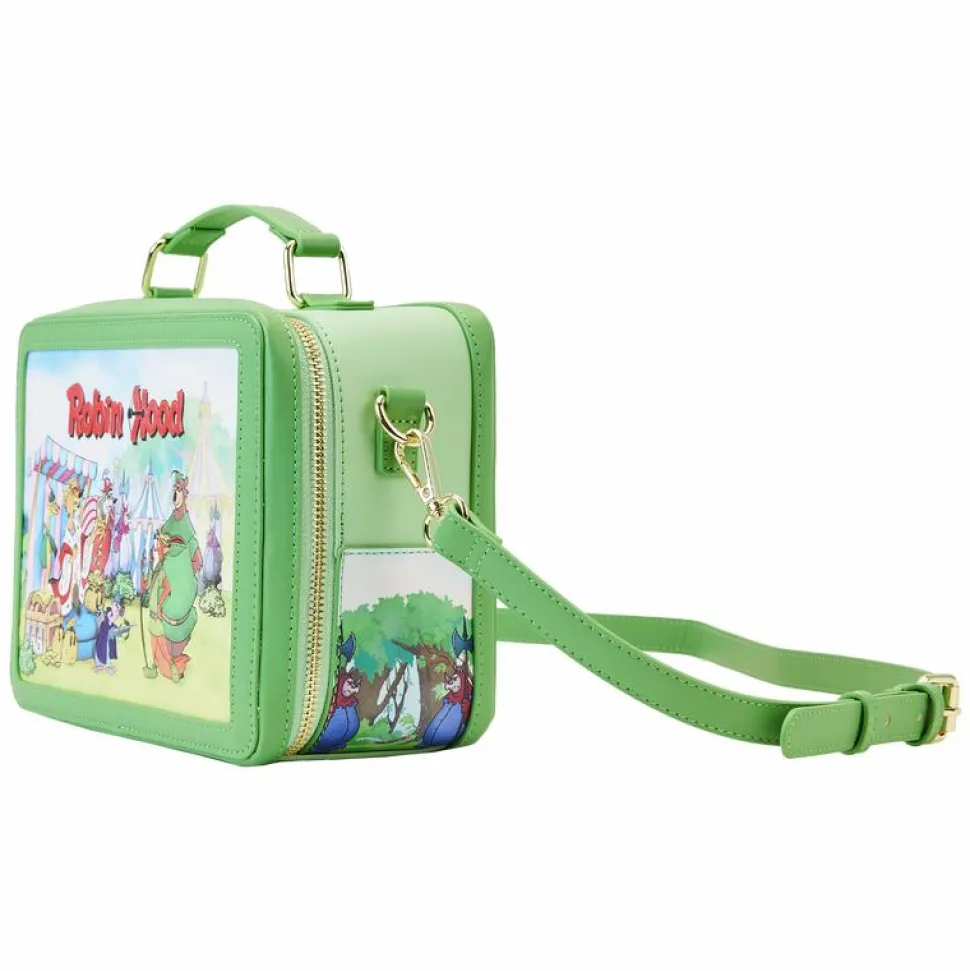Robin Hood (1973) - Lunchbox 6” Faux Leather Crossbody Bag
