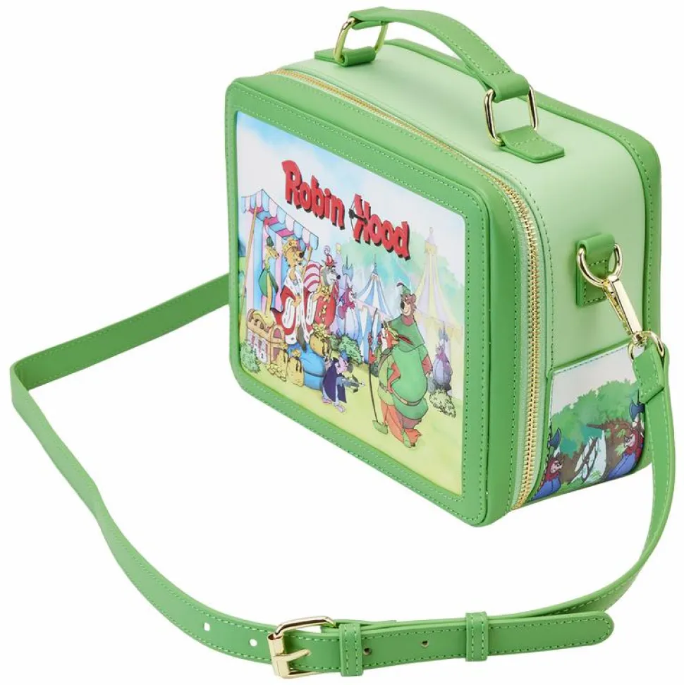 Robin Hood (1973) - Lunchbox 6” Faux Leather Crossbody Bag