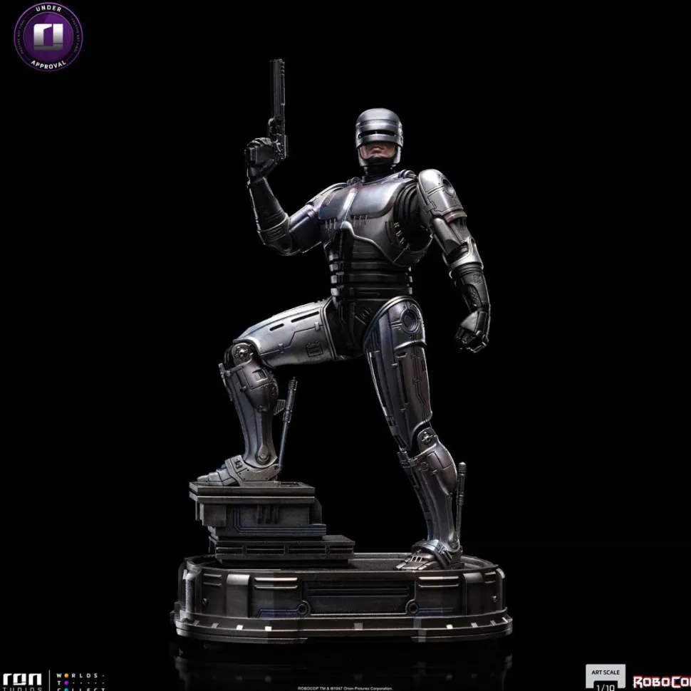 RoboCop (1987) - RoboCop with Pistol Raised 1/10th Scale Statue