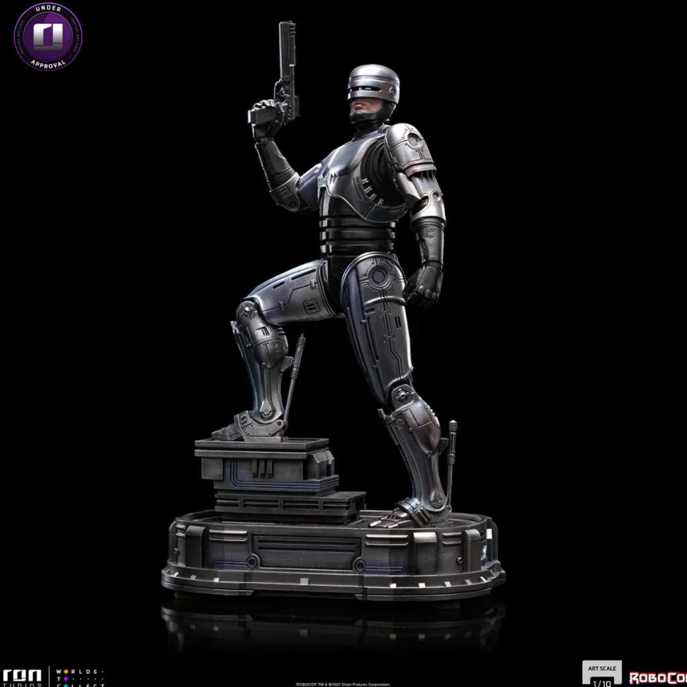 RoboCop (1987) - RoboCop with Pistol Raised 1/10th Scale Statue