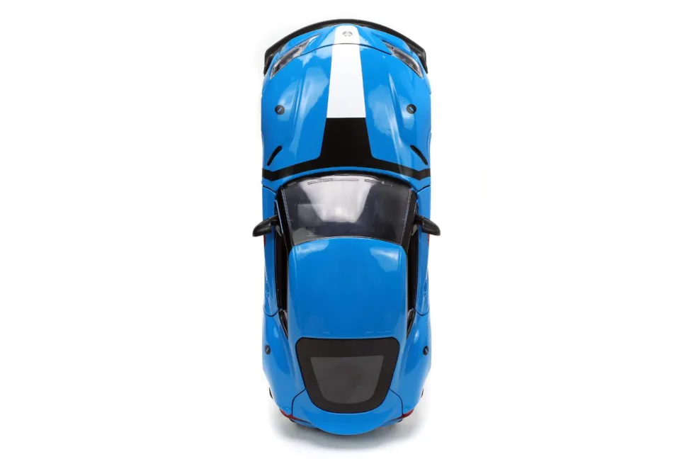 Robotech - Max Sterling & 2020 Toyota Supra Anime Hollywood Rides 1/24th Scale Die-Cast Vehicle Replica