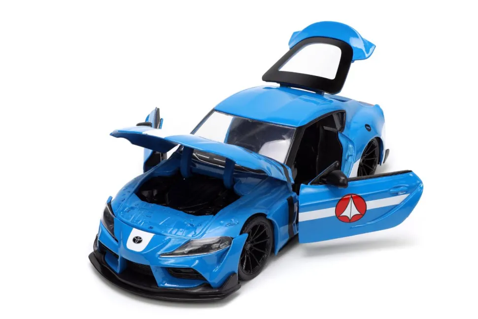 Robotech - Max Sterling & 2020 Toyota Supra Anime Hollywood Rides 1/24th Scale Die-Cast Vehicle Replica