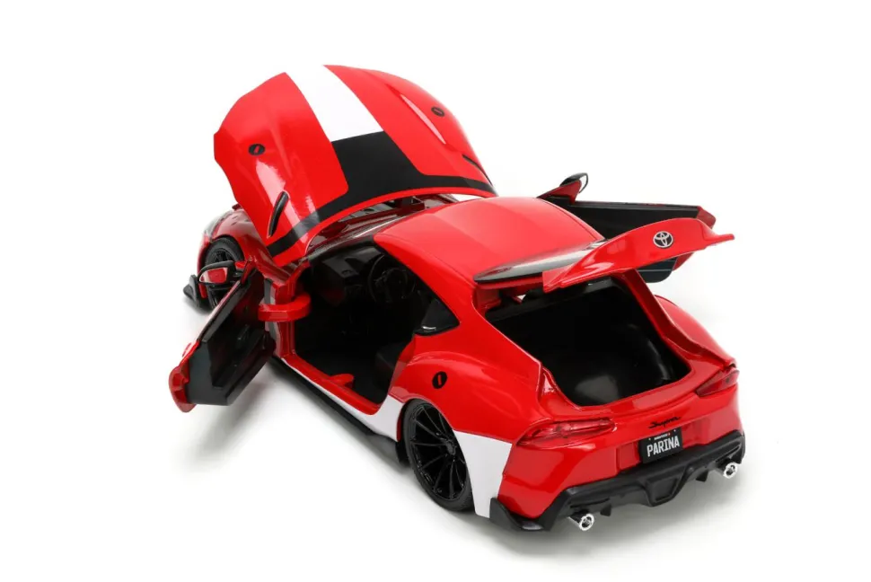 Robotech - Miriya Sterling & 2020 Toyota Supra Anime Hollywood Rides 1/24th Scale Die-Cast Vehicle Replica