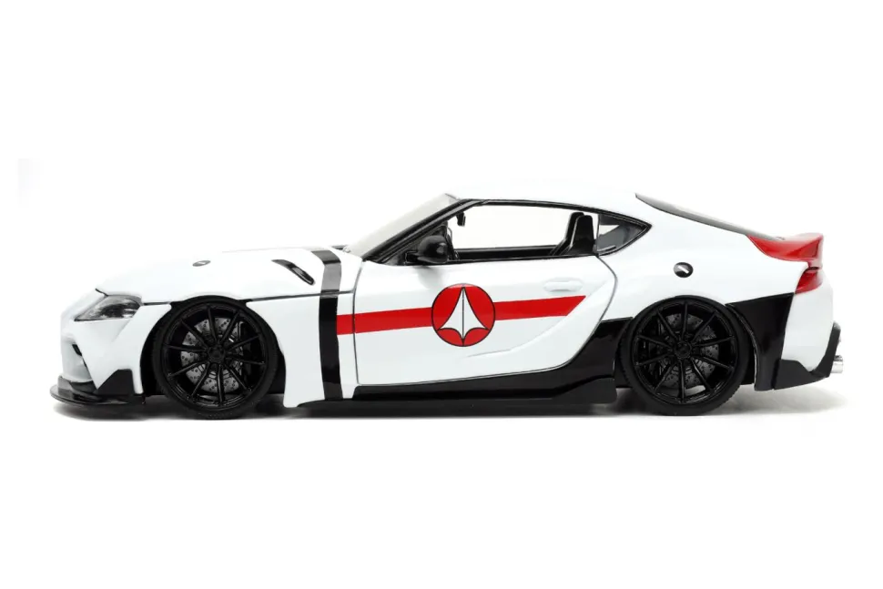 Robotech - Rick Hunter & 2020 Toyota Supra Anime Hollywood Rides 1/24th Scale Die-Cast Vehicle Replica
