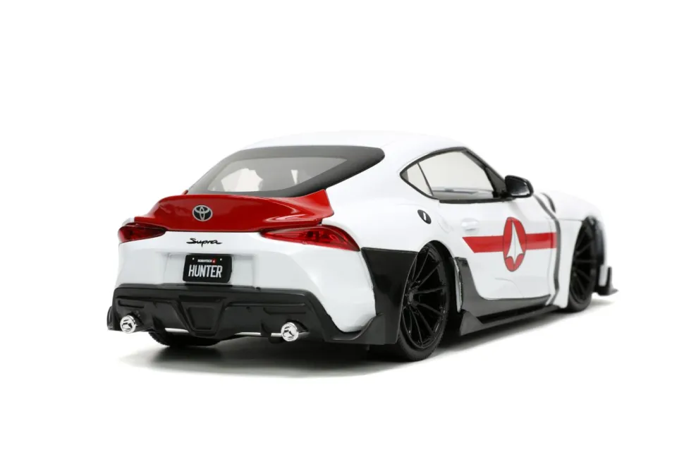 Robotech - Rick Hunter & 2020 Toyota Supra Anime Hollywood Rides 1/24th Scale Die-Cast Vehicle Replica