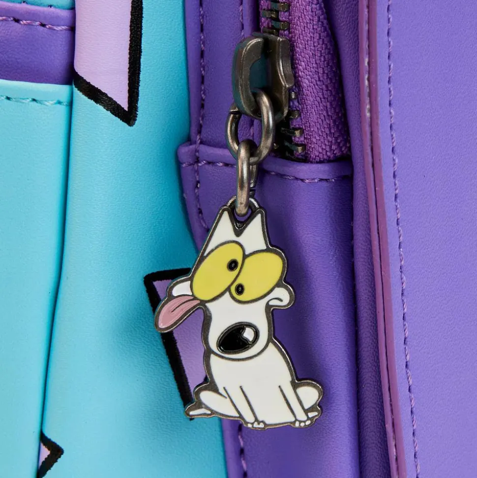 Rocko’s Modern Life - Lenticular TV 10” Faux Leather Mini Backpack