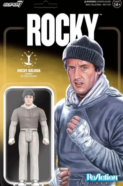 Rocky (1976) - Rocky Balboa (Workout) ReAction 3.75" Action Figure