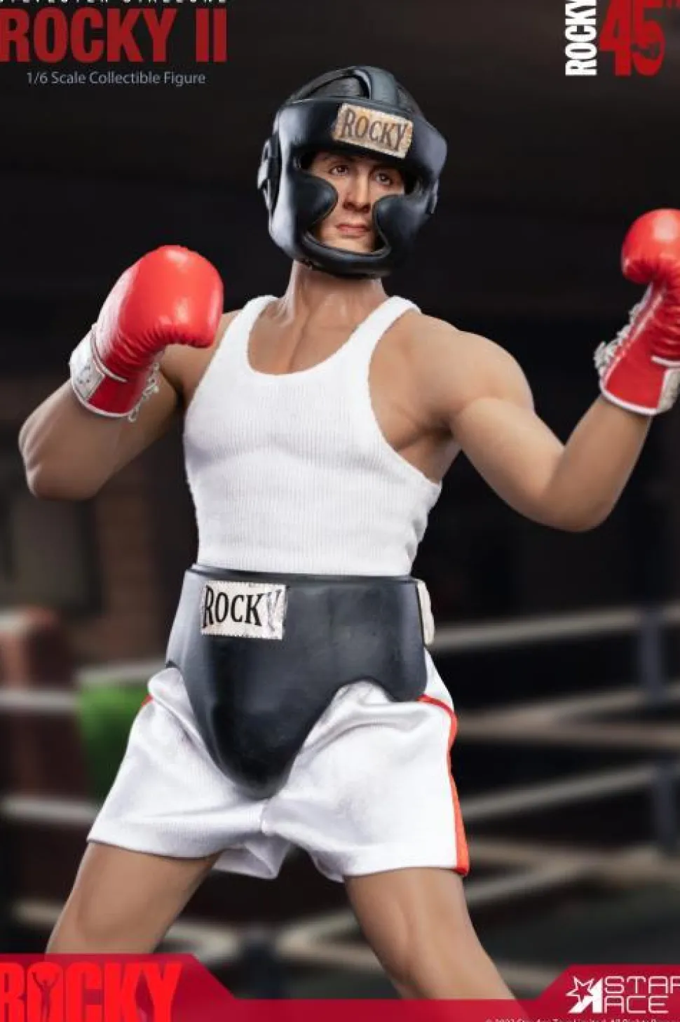 Rocky II - Rocky Balboa in Boxing Gear 1/6th Scale Action Figure