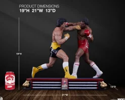 Rocky III - Rocky Balboa and Apollo Creed 1/4 Scale Diorama Statue