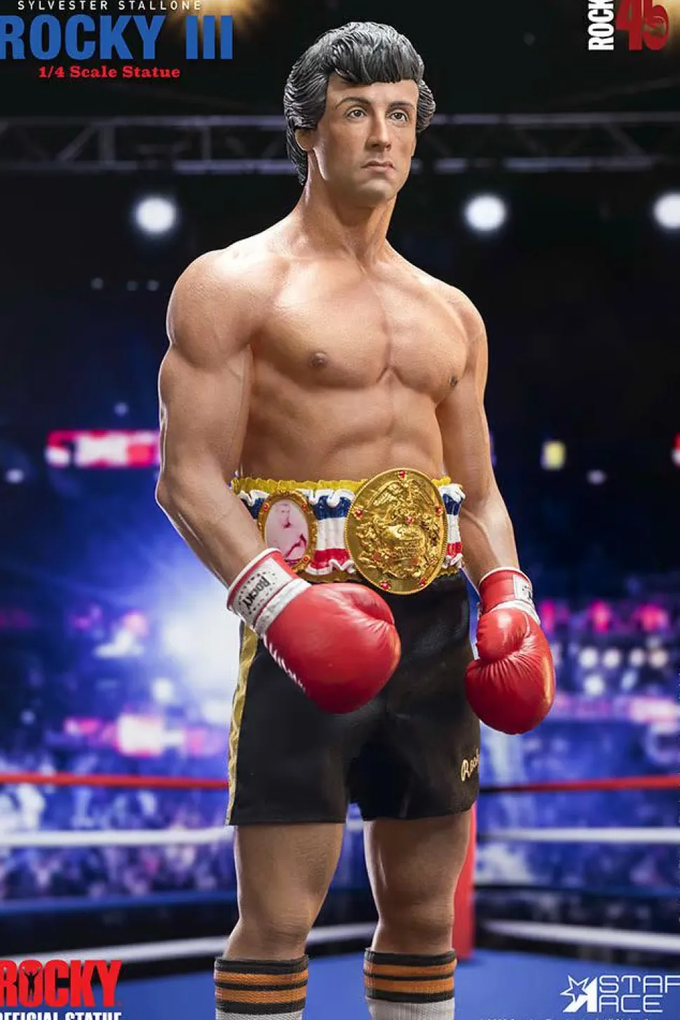 Rocky III - Rocky Balboa Deluxe 1/4 Scale Statue