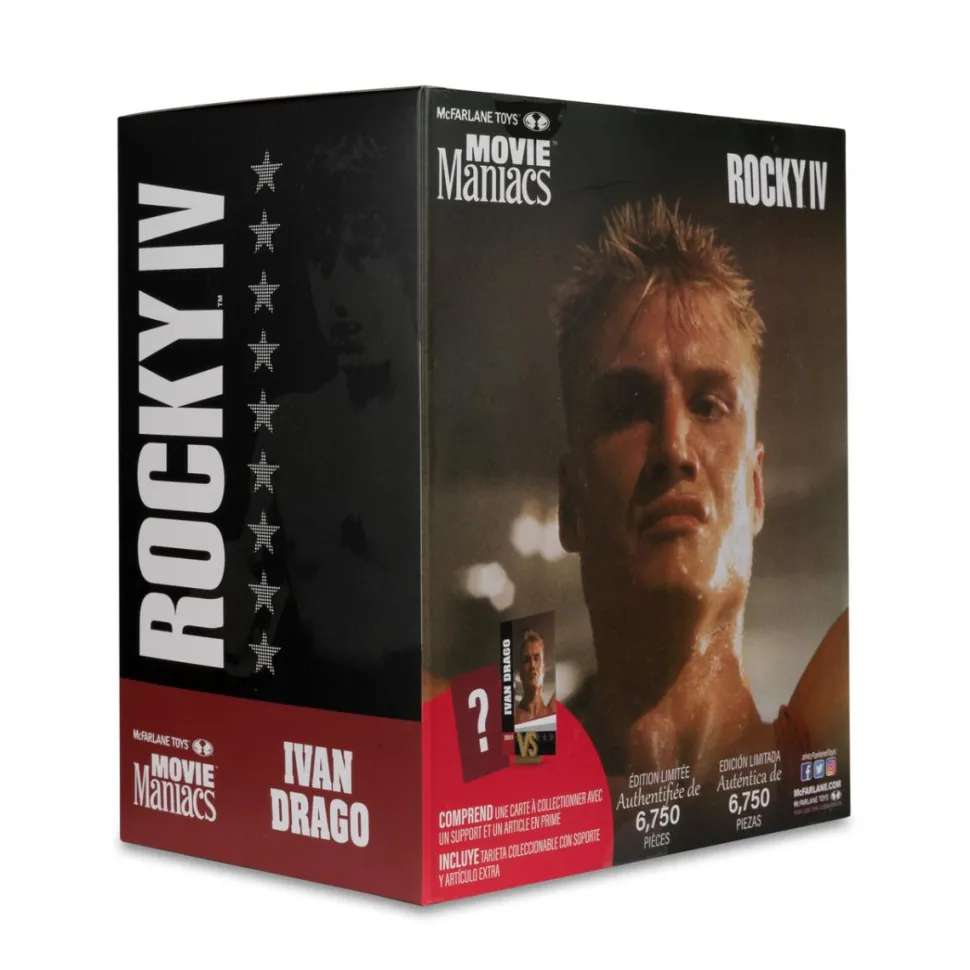 Rocky IV - Ivan Drago Movie Maniacs 6" Scale PVC Statue