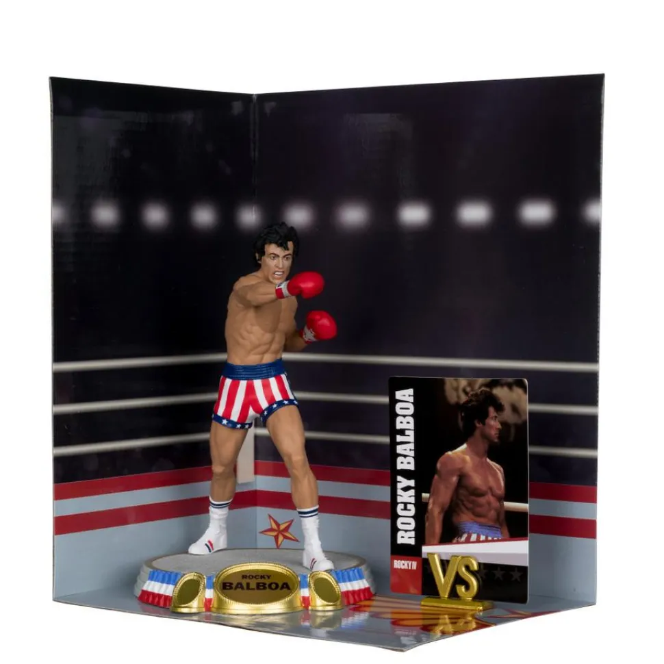 Rocky IV - Rocky Balboa Movie Maniacs 6" Scale PVC Statue
