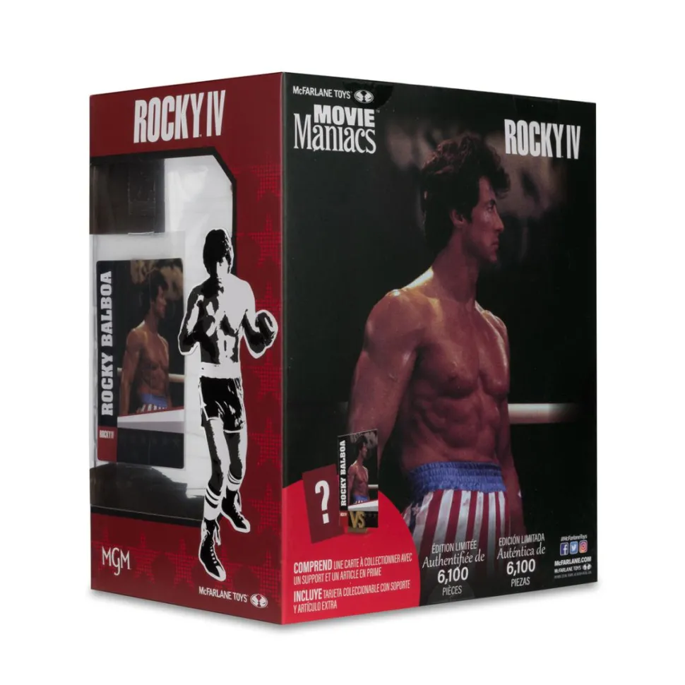 Rocky IV - Rocky Balboa Movie Maniacs 6" Scale PVC Statue